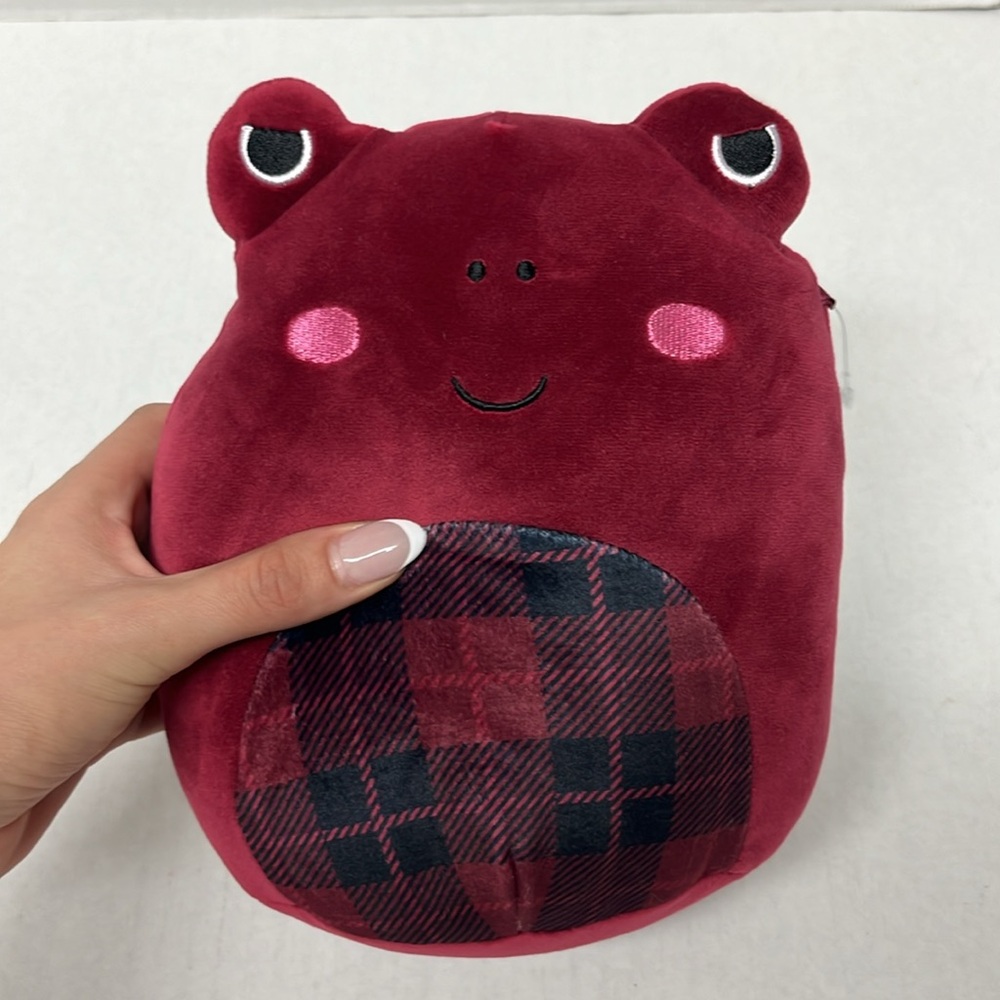 Squishmallows 7” NWT Ellison goth toad plush toy First to Market | soft cozy - Picture 6 of 12